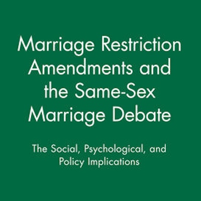 marriage restrictions amendments journal article
